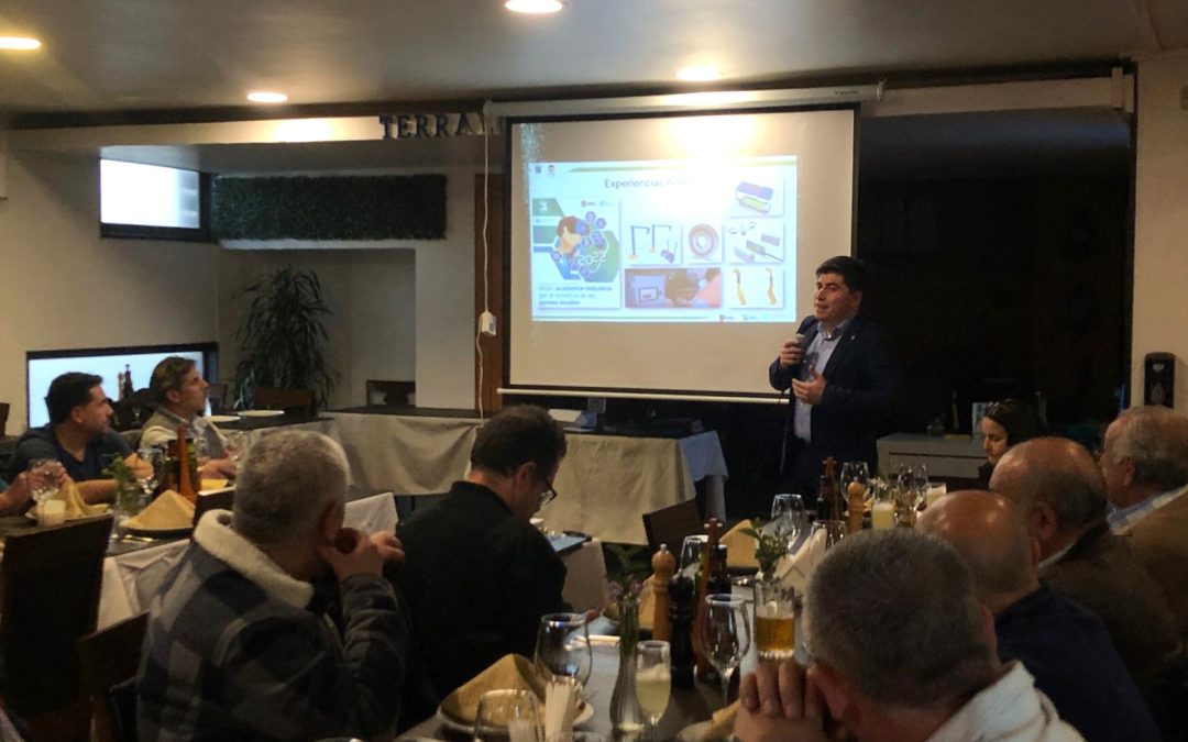 Proyecto FIC “Manufactura Avanzada: Mayor Productividad en Pymes” presentó su trabajo a directorio de AGMET Biobío