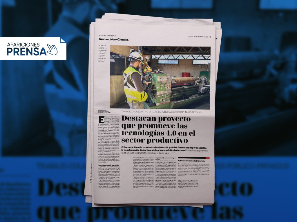 [PRENSA] Destacan proyecto que promueve las tecnologías 4.0 en el sector productivo